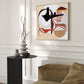 Saffron Loop Modern Abstract Painting