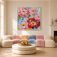 Bloom Radiance Pink Floral Painting #PIX2£¨191£©