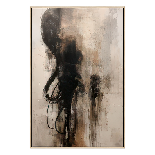 Echo of Shadows Abstract Painting