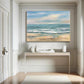 Quiet Horizon Blue Seascape Painting