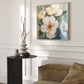 Ivory Bloom Serenity Floral Painting