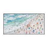Golden Sands-Beach Abstract Painting