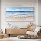 Calm Horizon Blue Seascape Painting
