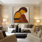Amber Dream Quiet Figure Painting