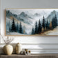 Silent Ridge Misty Mountain Painting