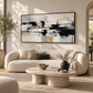 Silent Balance Neutral Abstract Painting