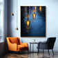 Blue Reflection Oil Painting #ART30
