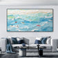 Azure Surf-Beach Oil Painting