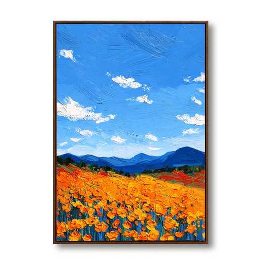 Vibrant Landscape Oil Painting #ART32