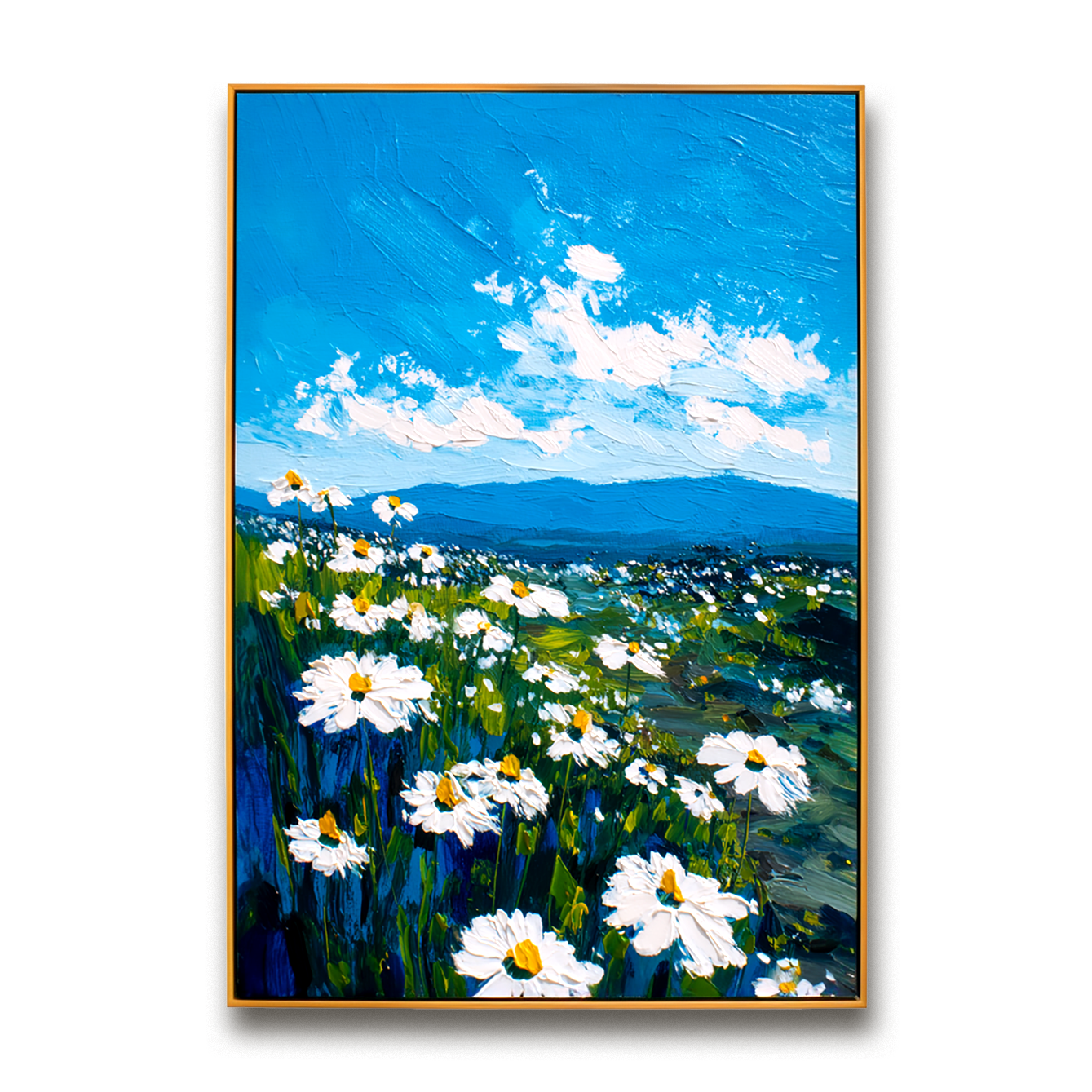 Blue Sky Landscape Painting #ART33