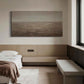 Taupe Horizon Minimalist Painting