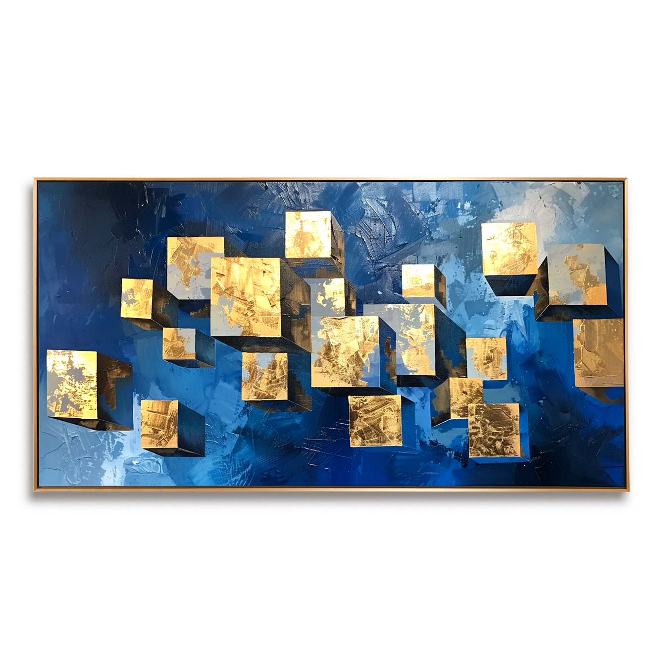 3D Abstract Geometric Painting #ART36