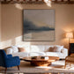 Misty Horizon Landscape Painting