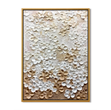 3D Floral Textured Painting #ART39