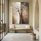 Ivory Divide Blossom Tree Painting