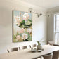 Serene Lotus Bloom Abstract Painting