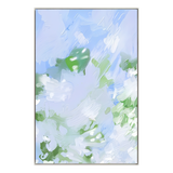 Blue Meadow Abstract Painting