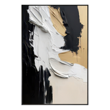 Golden Harmony Abstract Painting