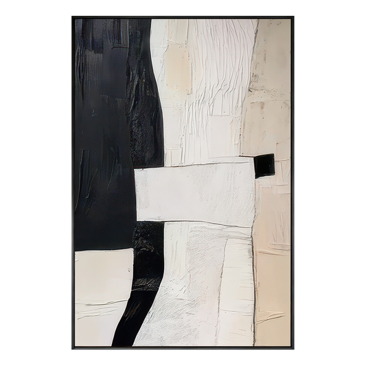 Urban Contrast Abstract Painting