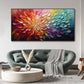 Radiant Spectrum Bloom Abstract Painting