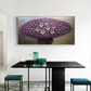 Lavender Dome Blossom Abstract Painting