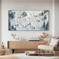 Winter Ski Tracks – Snow Landscape Painting