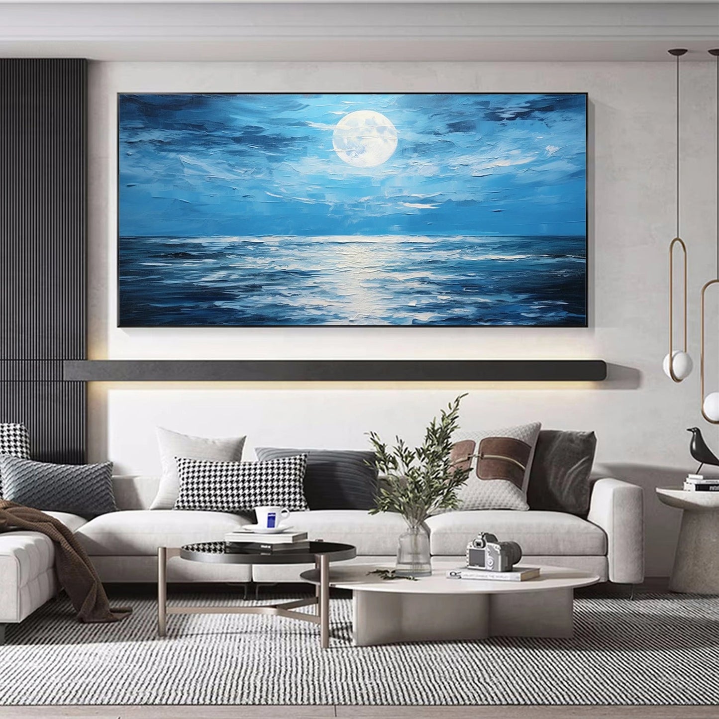 Ocean Abstract Painting