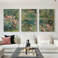 Blossom Garden Whisper Triptych Painting Set of 3