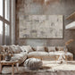 Neutral Textured Abstract Painting