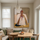 Contemplative Lemon Portrait Canvas Art