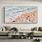 Pastel Waves-Summer Beach Painting