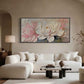 Blush Peony Thick Paint Floral Painting