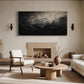 Nocturnal Flight Abstract Canvas Painting