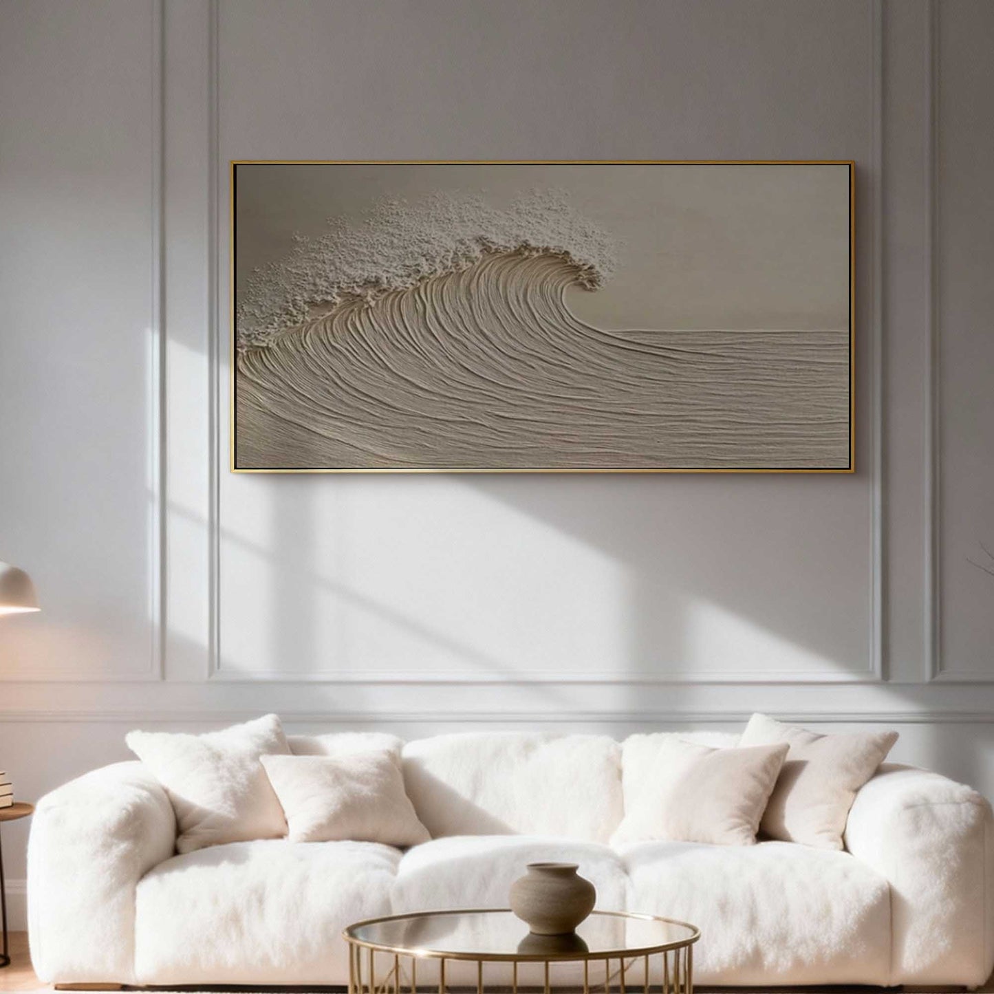 Sand Whisper Wave Abstract