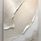 Serene Layers Beige Textured Painting