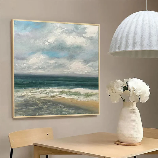 Tranquil Ocean View Painting