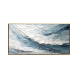 Ocean Crest Blue Wave Painting