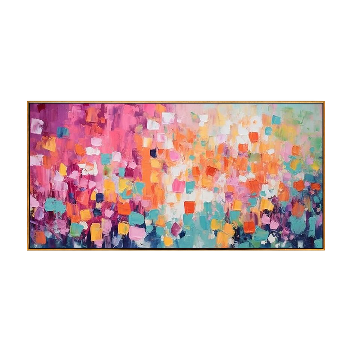 Carnival Confetti Colorful Abstract Painting