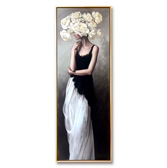 Figurative Woman Portrait Painting #ART43