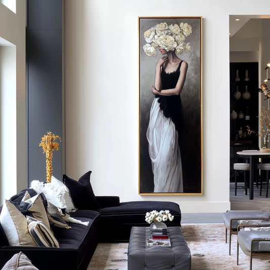 Figurative Woman Portrait Painting #ART43