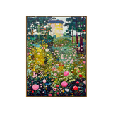 Enchanted Garden Klimt-Inspired Canvas Art
