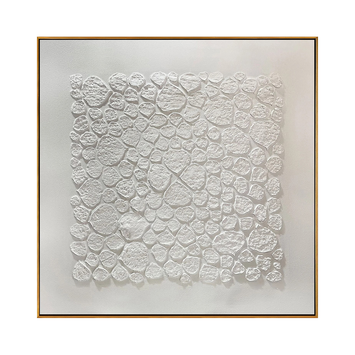 Pebble Textured Minimalist Painting