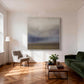 Misty Horizon Soft Gradient Canvas Art