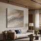 Dune Wave Neutral Abstract Painting