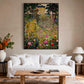 Enchanted Garden Klimt-Inspired Canvas Art