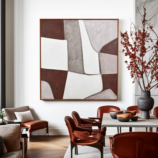 Minimalist Abstract Shape Painting #ART49