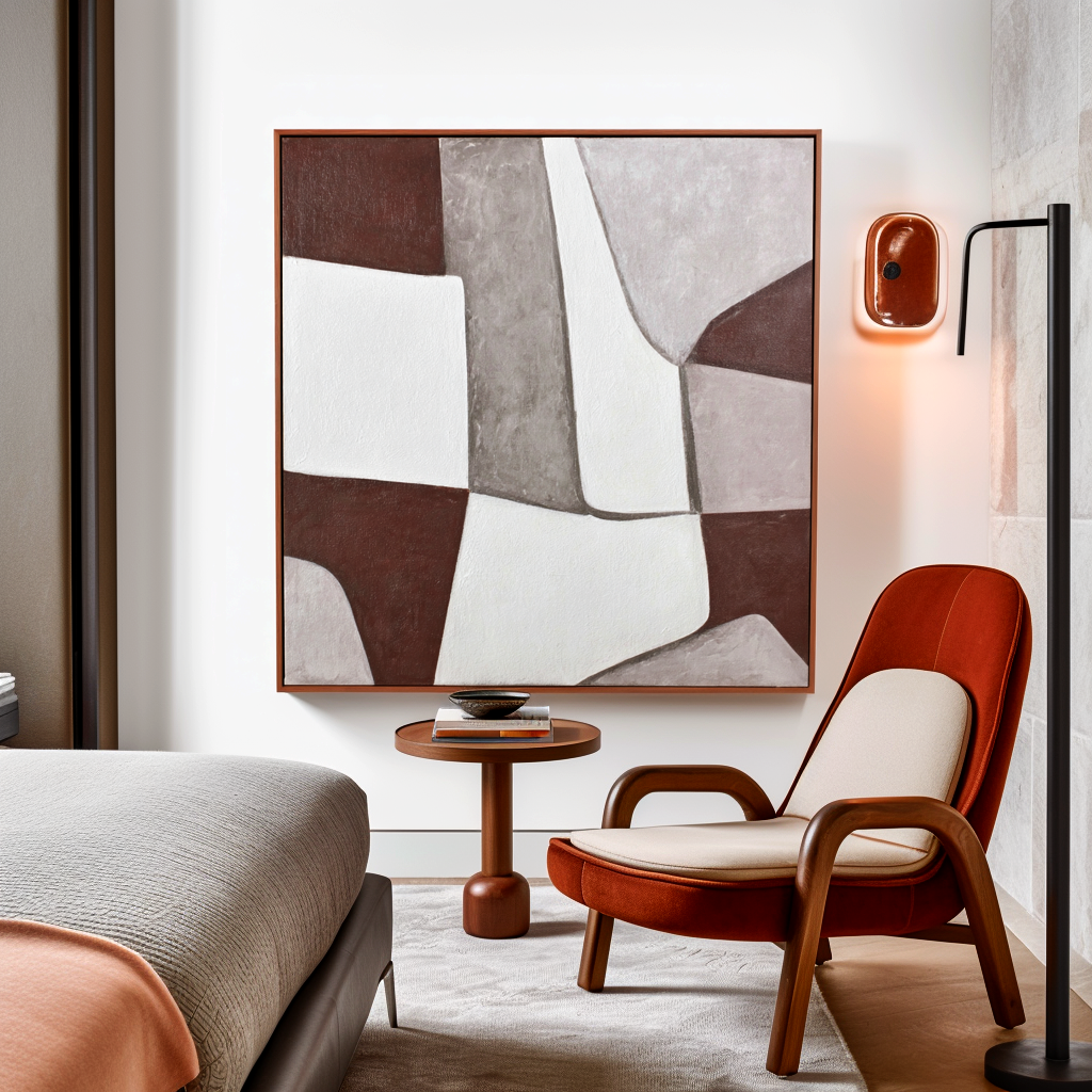 Minimalist Abstract Shape Painting #ART49