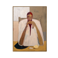 Contemplative Lemon Portrait Canvas Art