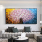 Blossom Mosaic Harmony Abstract Painting
