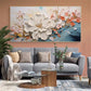 Blush Tides Floral Abstract Painting